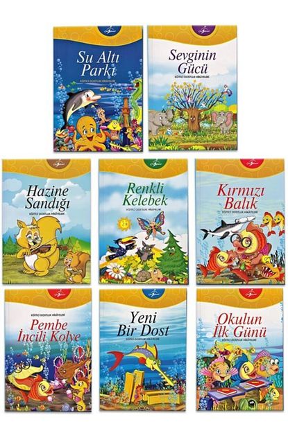 Cocuk Gezegeni Cocuklar Icin Egitici Dostluk Hikayeleri Degerler Egitimi 10 Kitap Trendyol
