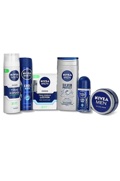 nivea men erkek cilt bakim seti sac sekillendirici krem 150 ml fiyati yorumlari trendyol