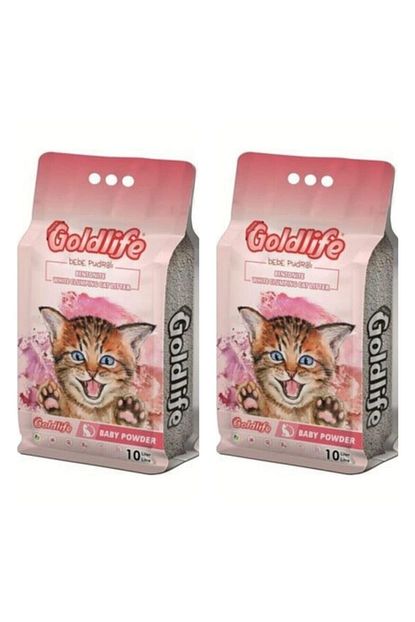 goldlife premium bebe pudrali kedi kumu 10 lt 2 adet fiyati yorumlari trendyol
