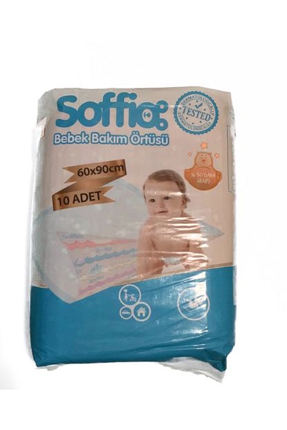 soffio bebek bakim ortusu yeni beyaz 60x90 cm 10 lu fiyati yorumlari trendyol