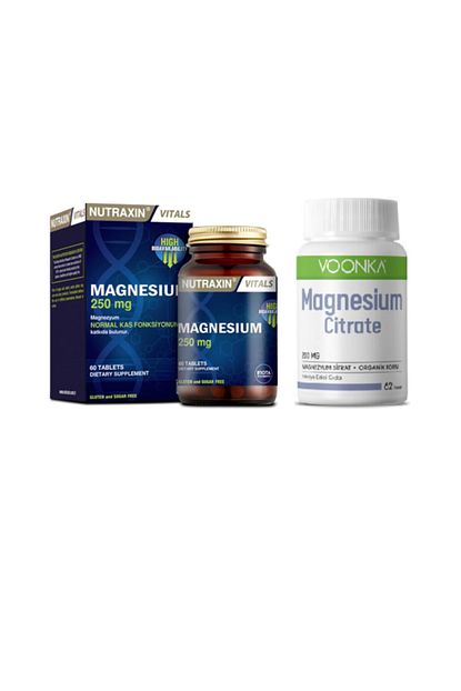 nutraxin magnezyum seti magnesium 250
