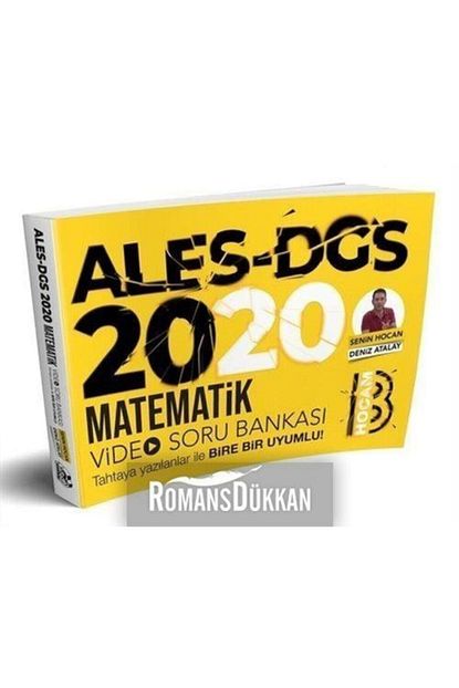 Benim Hocam Yayinlari 2020 Ales Dgs Matematik Video Soru Bankasi Trendyol