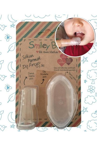 Smiley Baby Seffaf Saklama Kapli Parmak Firca Trendyol