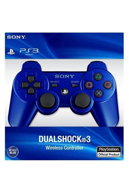 sony playstation ps3 oyun kolu mavi 1 5 mt sarj kablosu dahil fiyati yorumlari trendyol