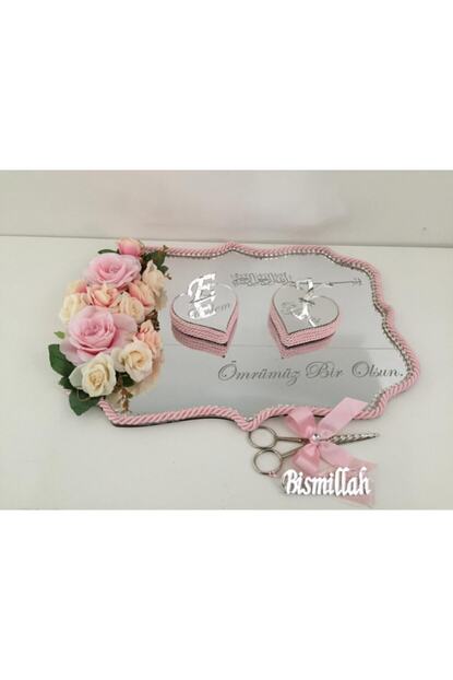 Gezer Nikah Sekeri Pleksi Ayna Soz Nisan Tepsisi Takimi Trendyol