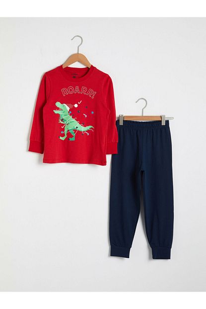 Lc Waikiki Erkek Cocuk Kirmizi Pijama Takim Trendyol