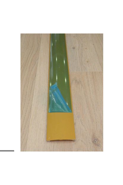 gulsa kendinden yapiskanli aluminyum kapi esik profili gold sari parke gecis profili 80 cm fiyati yorumlari trendyol