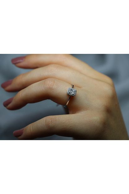 If Pirlanta 0 15 Karat Baget Yuzuk Trendyol