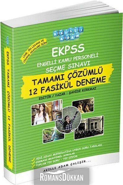 Akilli Adam Yayinevi Ekpss Tamami Cozumlu 12 Fasikul Deneme Trendyol