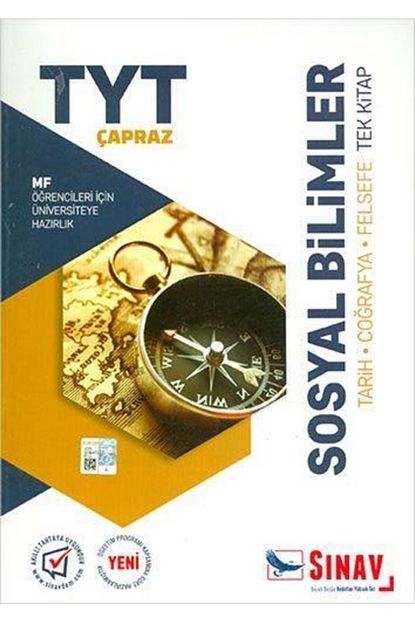 Sinav Yayinlari Sinav Tyt Sosyal Bilimler Tek Kitap Trendyol
