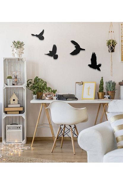 ahsap design dekoratif ahsap modern dortlu kus duvar susu duvar dekor fiyati yorumlari trendyol