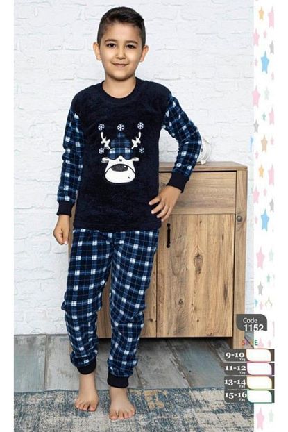 Mod Life Erkek Cocuk Polar Pijama Takimi Trendyol