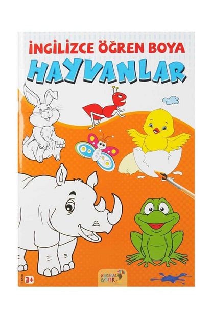 ingilizce ogren boya hayvanlar