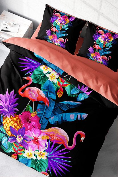 Monohome Flamingo Iii 3d Cift Kisilik Nevresim Takimi Trendyol
