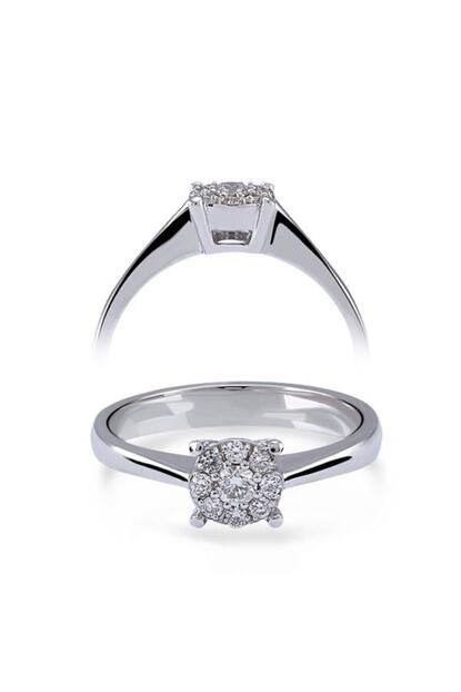 Safir Kuyumculuk Reina Tektas Pirlanta Yuzuk Trendyol