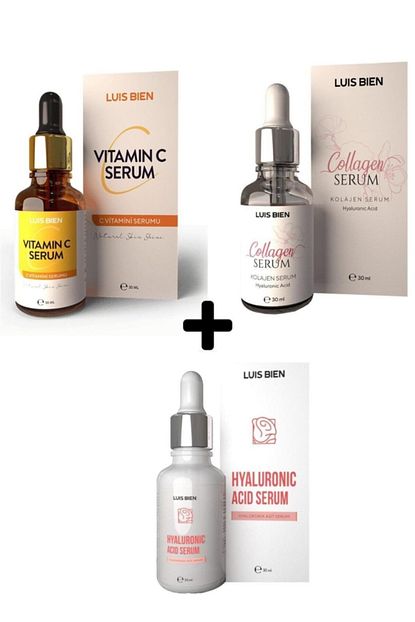Luis Bien C Vitamini Kolajen Serum Hyalorunik Asit 3 Lu Set Fiyati Yorumlari Trendyol