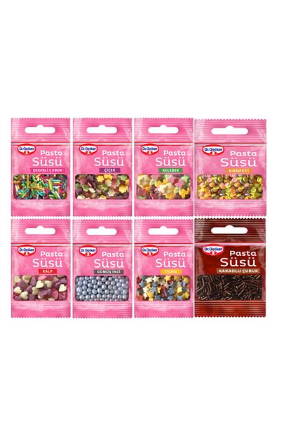 dr oetker pasta dekor susu seti 10 g x 8 adet fiyati yorumlari trendyol