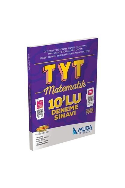 Muba Yayinlari Tyt Muba Matematik 10 Deneme Sinavi Trendyol
