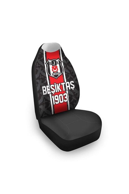 Besiktas Lisansli Besiktas Siyah Ve Kirmizi Araba Koltuk Kilifi Trendyol