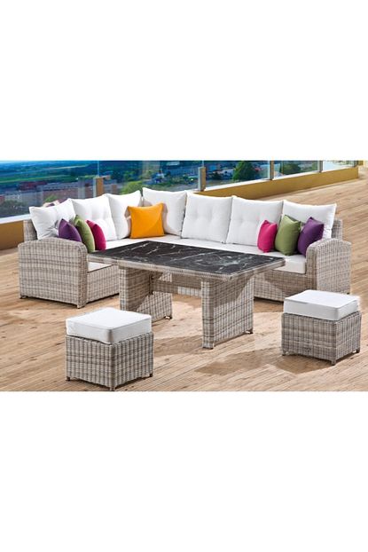 flexy garden royal kose 111 bahce mobilyasi takimi 2 fiyati yorumlari trendyol