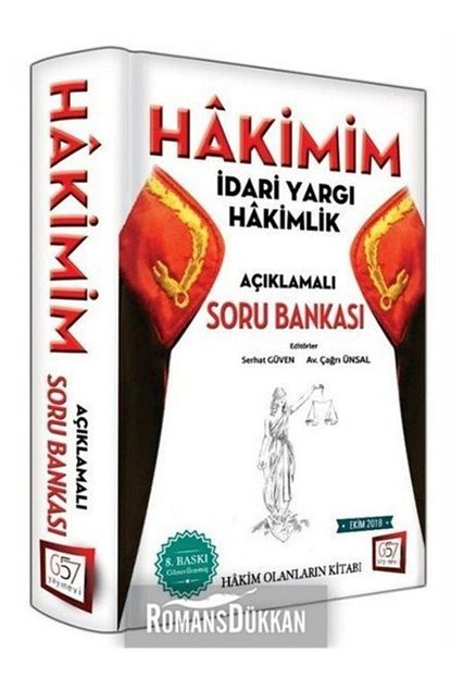 657 Yayinevi 2018 Hakimim Idari Yargi Hakimlik Aciklamali Soru Bankasi Trendyol