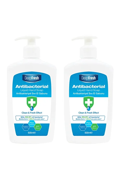 Deep Fresh Antibakteriyel Sivi Sabun 2 X 500 Ml Trendyol