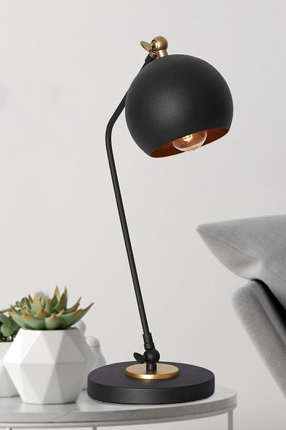 luzarana ascoli siyah sari metal tasarim lux masa lambasi fiyati yorumlari trendyol