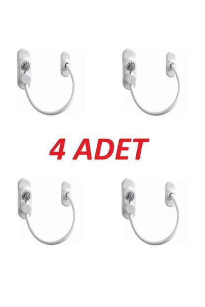 Evene Emniyet Kilidi Pmapen Kilidi Cocuk Hirsiz Kilidi Halatli Pvc 4 Adet Trendyol
