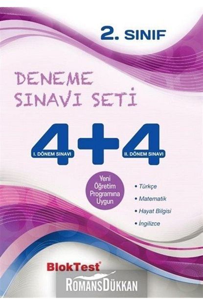 Tudem Yayinlari Tudem 2 Sinif Bloktest 4 4 Deneme Sinavi Seti Trendyol