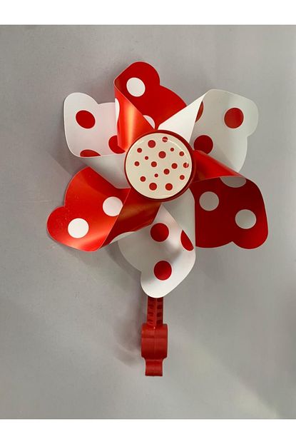 Yaprak Plastik Ruzgar Gulu Cap 18 Cm Tekzen