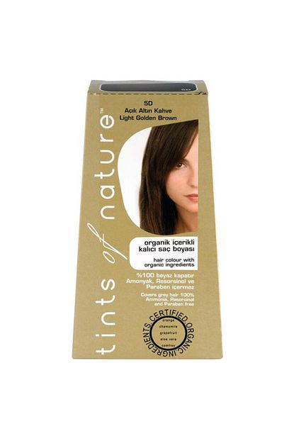 Tints Of Nature 5d Acik Altin Kahve Organik Sac Boyasi Fiyati Yorumlari Trendyol