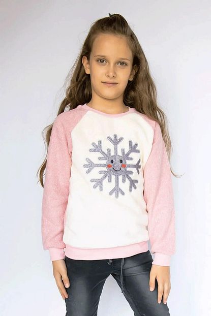 Babymod Pelus Kiz Cocuk Sweat Trendyol