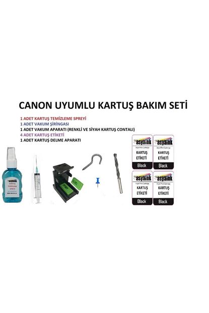 canon kartus uyumlu vakum aparati ve bakim seti