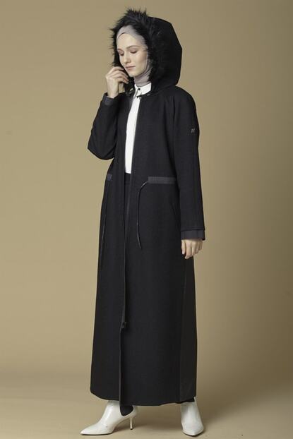 Armine Pardesu 19ka8815 Siyah Fiyati Yorumlari Trendyol