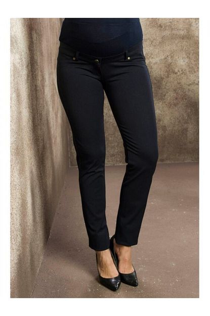 Issil Slim Fit Dar Paca Pamuk Hamile Pantolon Trendyol