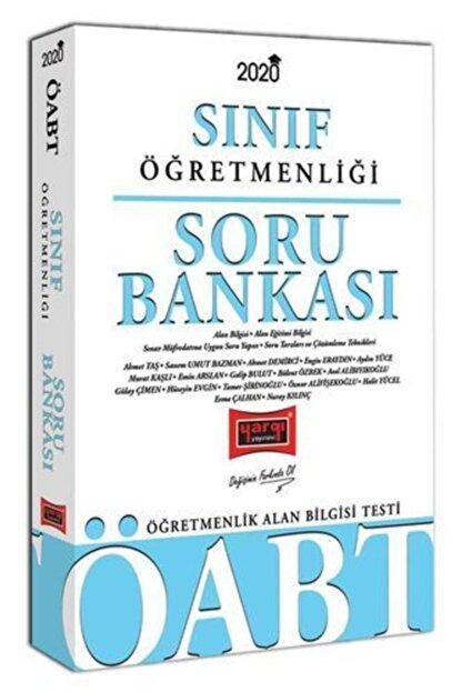 Yargi Yayinlari Yargi 2020 Kpss Oabt Sinif Ogretmenligi Soru Bankasi Trendyol