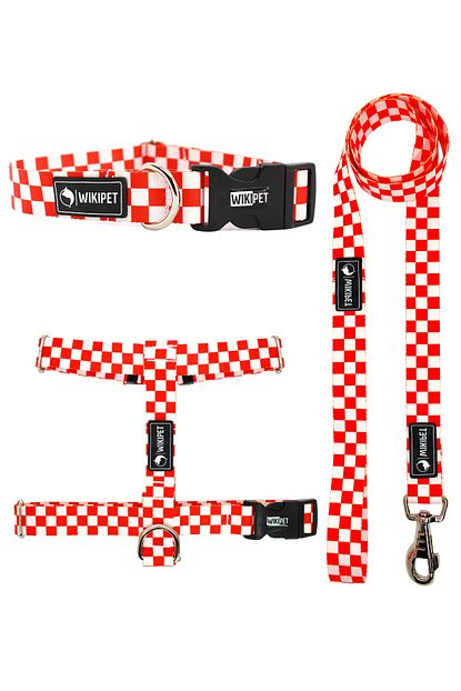 Wikipet Candy Cane Kopek Tasma Seti Medium Trendyol