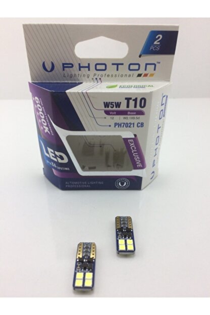 photon t10 dipsiz led beyaz ampul full can bus ph7021 cb fiyati yorumlari trendyol