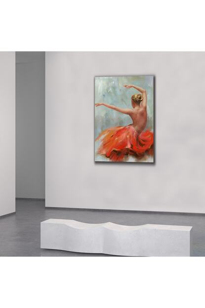 Olga Cerceve Kadin Figurlu Yagli Boya Tablo Fiyati Yorumlari Trendyol