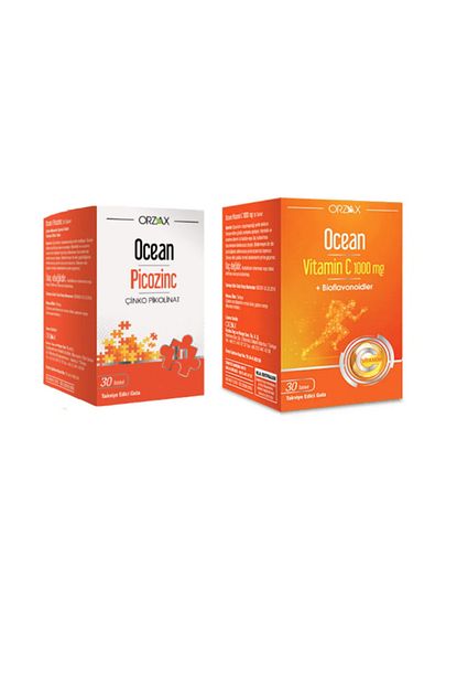 cilt sac tirnak sagligi icin cinko takviyesi 15 mg 30 tablet c vitamini 1000 mg 30 tablet