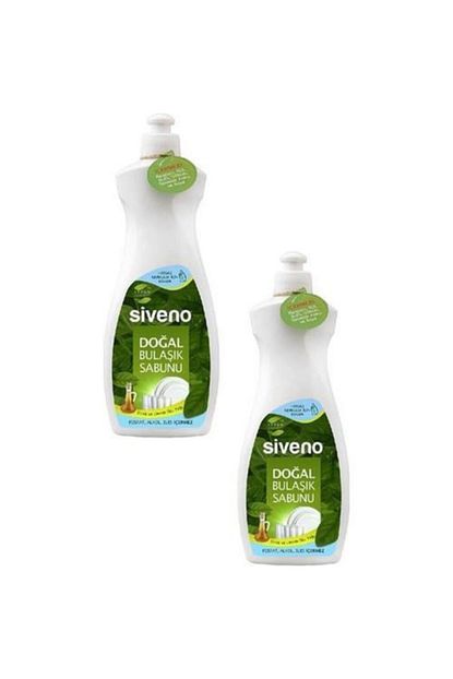 siveno sirke ve limon otu yagli bulasik deterjani 2x500 ml fiyati yorumlari trendyol