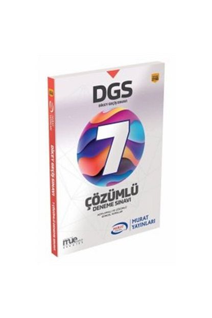 Murat Yayinlari 2020 Dgs 7 Cozumlu Deneme Sinavi Trendyol
