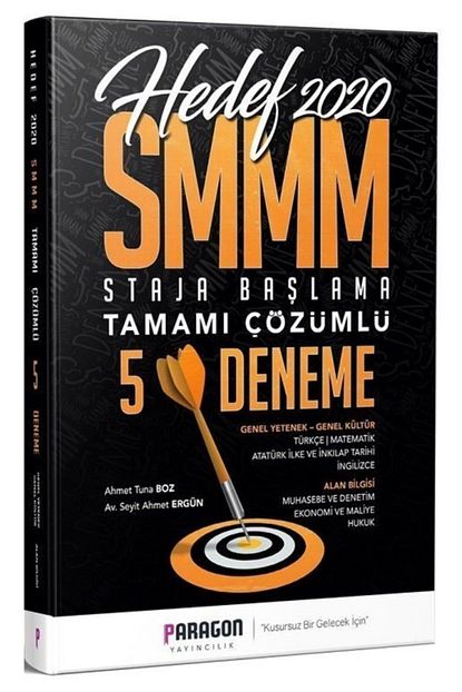 Paragon Yayincilik Paragon 2020 Smmm Staja Baslama 5 Deneme Cozumlu Paragon Yayinlari Trendyol