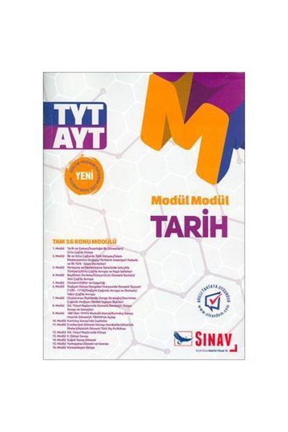 Sinav Yayinlari Tyt Ayt Sinav Tarih Modul Modul Trendyol