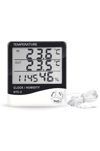 mastek htc 2 dijital termometre saat