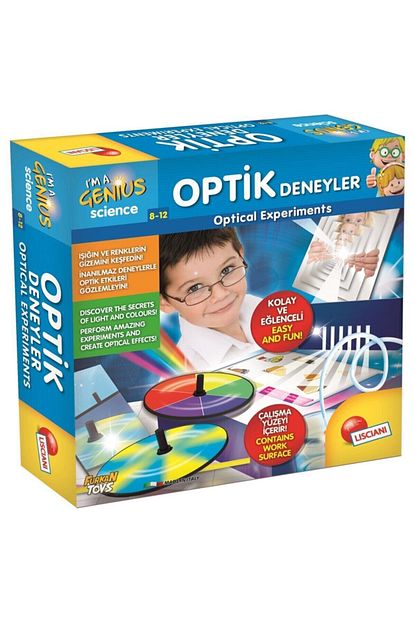 Lisciani Optik Deneyler Egitici Bilim Seti Trendyol