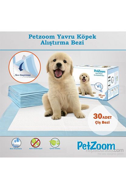 Pet Zoom Petzoom Yavru Kopek Cis Egitim Pedi 30 Adet Trendyol