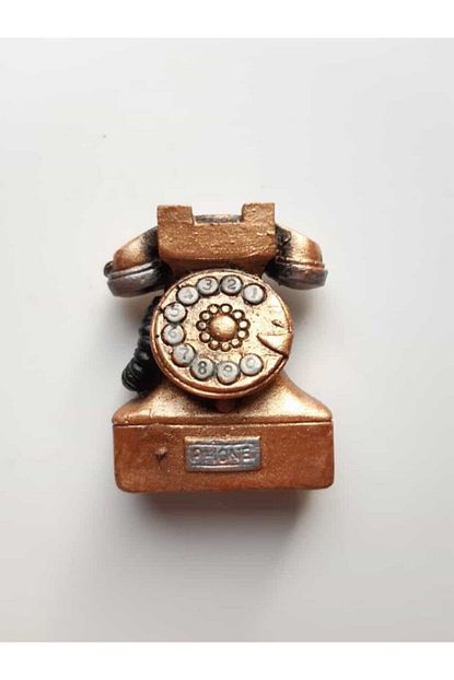 dekoratif ahizeli telefon magnet
