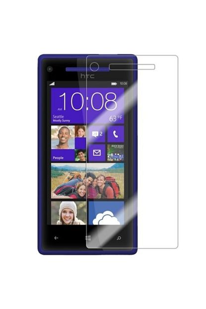 htc windows phone 8x ekran koruyucu seffaf 1 adet