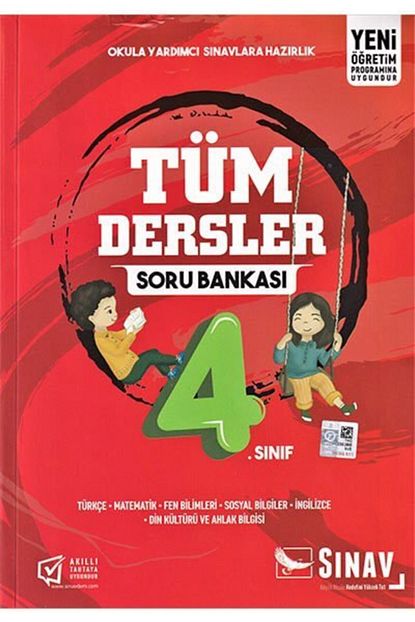 Sinav Yayinlari 4 Sinif Tum Dersler Soru Bankasi Trendyol